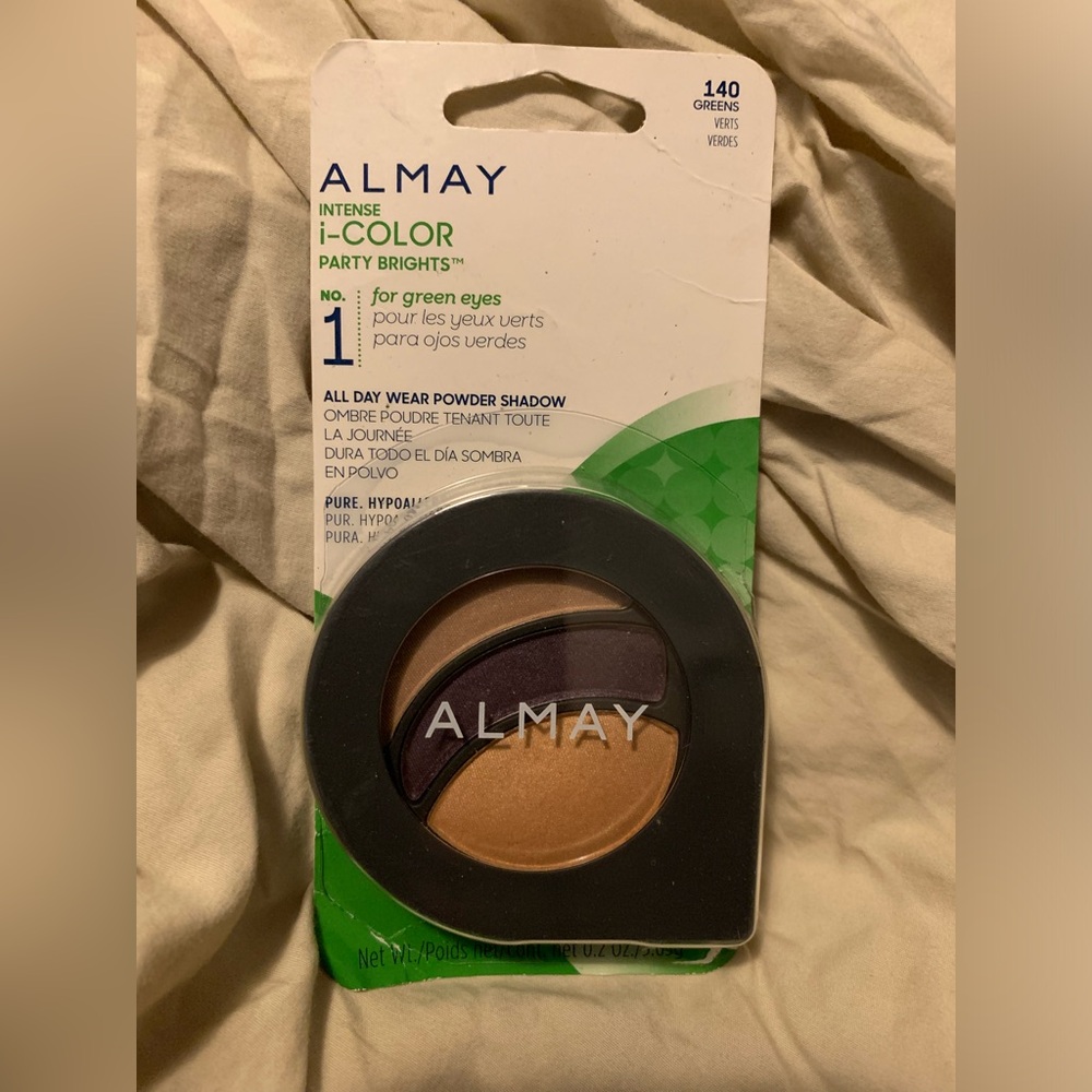 ✨⚡️💥Almay Intense i-Color Party Brights Shadow palette "140 Greens" shade